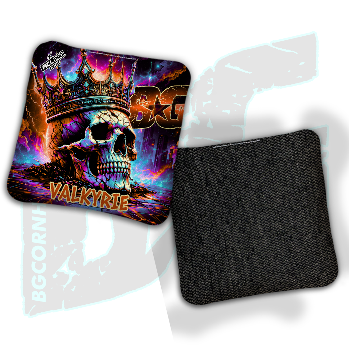 2026 BG Multiple Bag Models "Royal Ruins" - ACL Pro Stamped Cornhole Bags - SET OF 4 BAGS