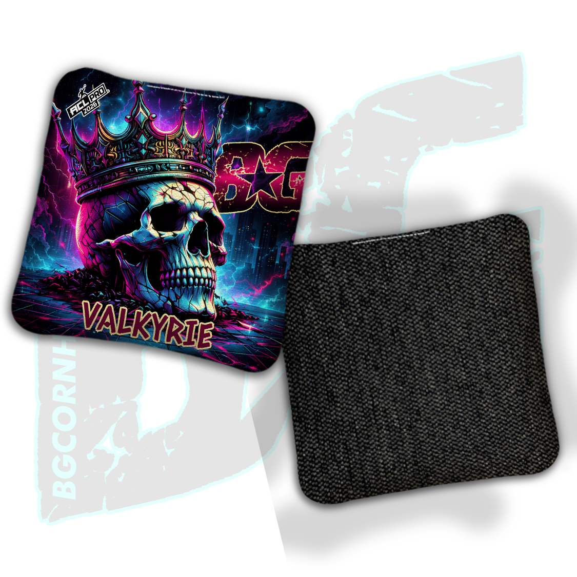 2026 BG Multiple Bag Models "Royal Ruins" - ACL Pro Stamped Cornhole Bags - SET OF 4 BAGS