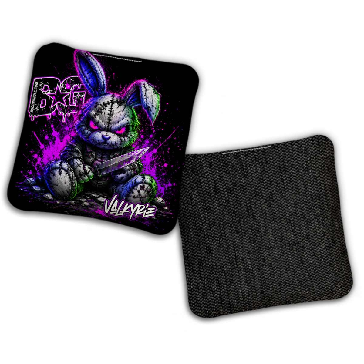 UNSTAMPED - BG Multiple Bag Models "BAD BUNNY" - Cornhole Bags - SET OF 4 BAGS