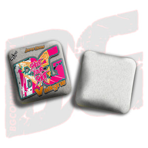 2026 Multiple Bag Models "Shoot Your Shot Tropics” Collab - ACL Pro Stamped Cornhole Bags - SET OF 4 BAGS