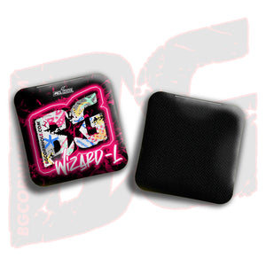 BG Wizard L 4" Mini Cornhole Bags - “Vapor Vandal” - Set of 4 Bags