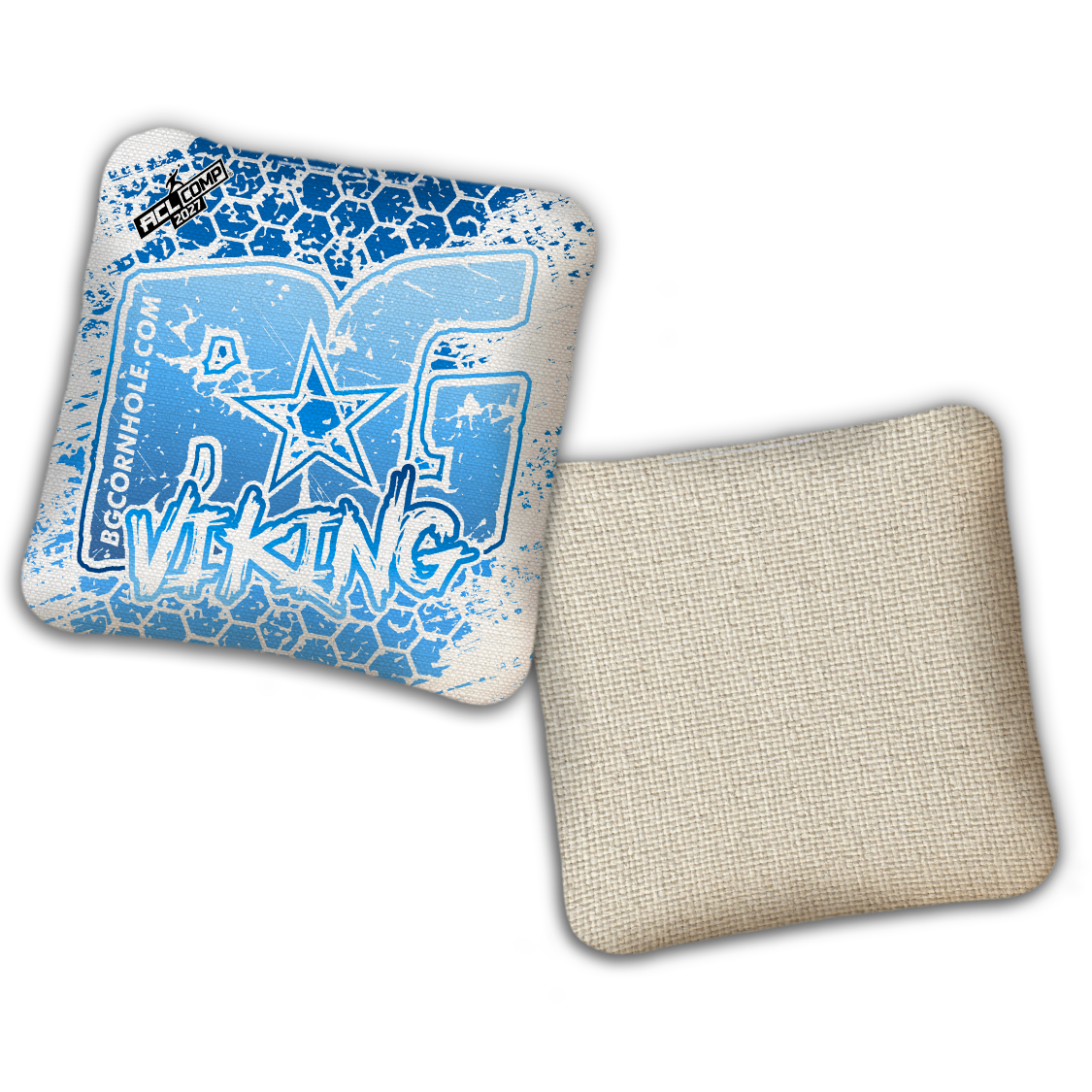 2027 BG Multiple Bag Models - "HEXED HIVE" - ACL Comp Stamped Cornhole Bags - SET OF 4 BAGS