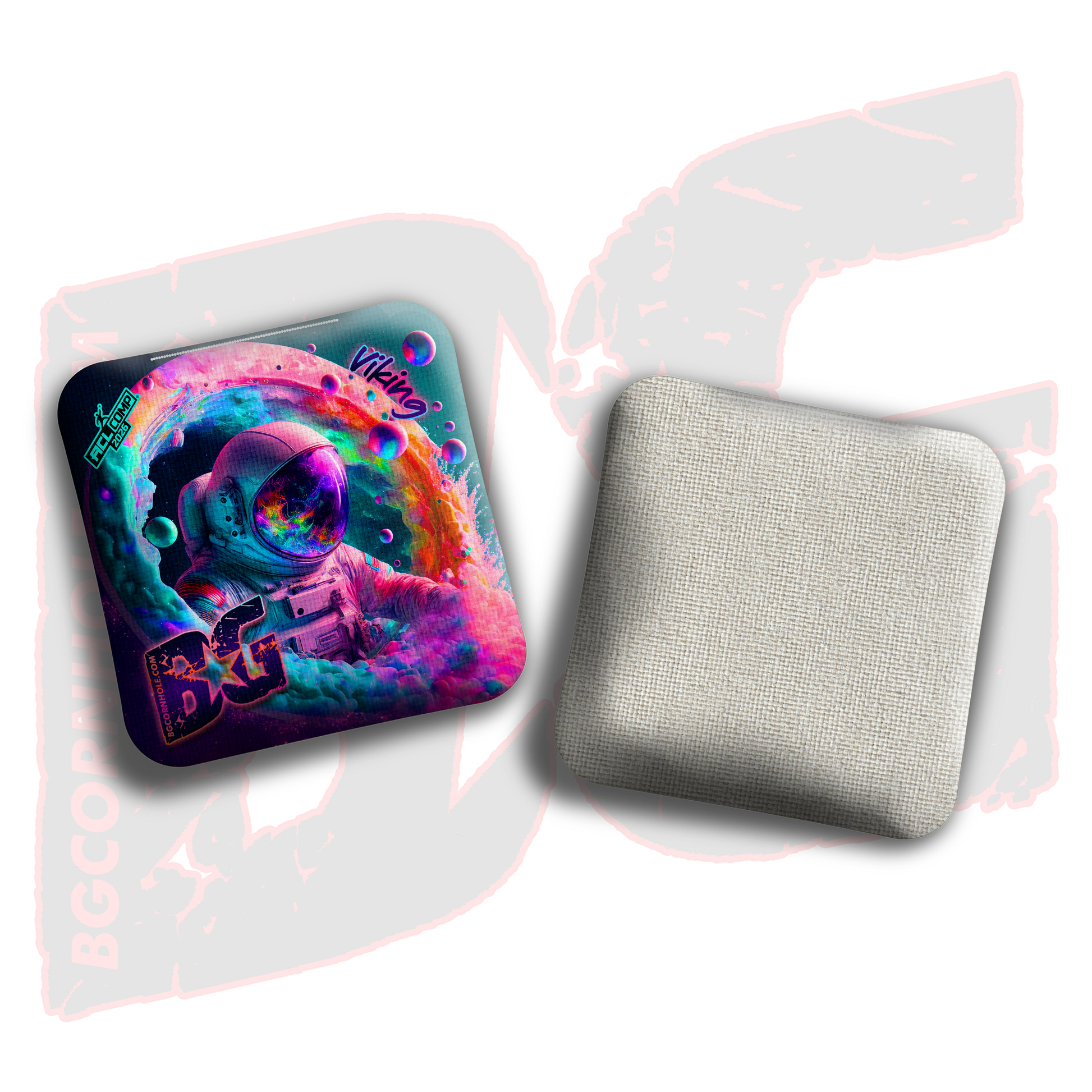 2026 BG Multiple Bag Models - "Portal" - ACL Comp Stamped Cornhole Bags - SET OF 4 BAGS