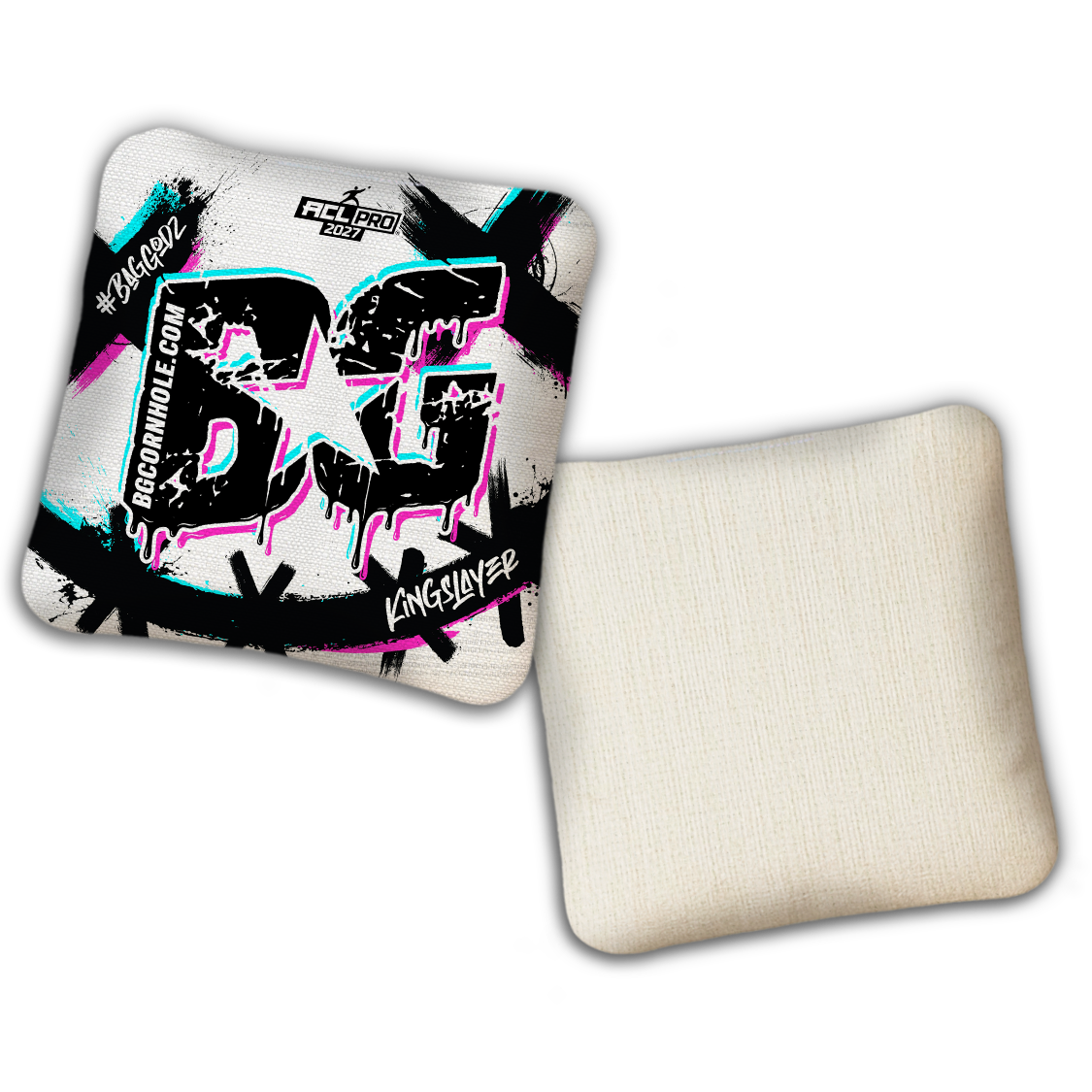 2027 BG Multiple Bag Models "WHY SO SERIOUS" - ACL Pro Stamped Cornhole Bags - SET OF 4 BAGS