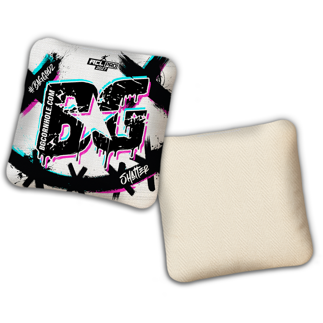 2027 BG Multiple Bag Models "WHY SO SERIOUS" - ACL Pro Stamped Cornhole Bags - SET OF 4 BAGS