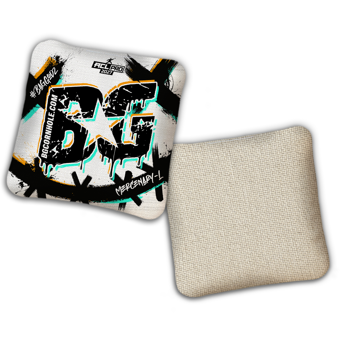 2027 BG Multiple Bag Models "WHY SO SERIOUS" - ACL Pro Stamped Cornhole Bags - SET OF 4 BAGS