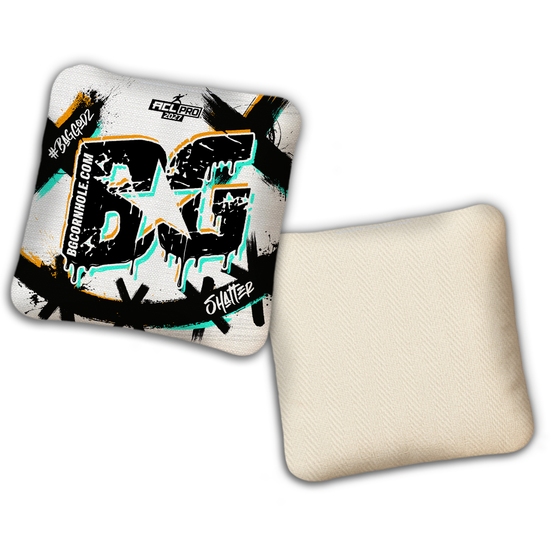 2027 BG Multiple Bag Models "WHY SO SERIOUS" - ACL Pro Stamped Cornhole Bags - SET OF 4 BAGS