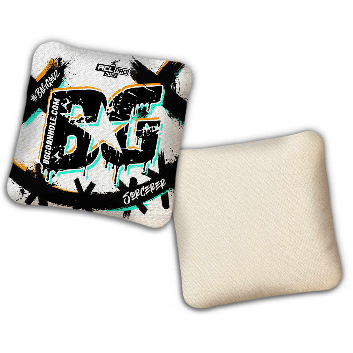 2027 BG Multiple Bag Models "WHY SO SERIOUS" - ACL Pro Stamped Cornhole Bags - SET OF 4 BAGS