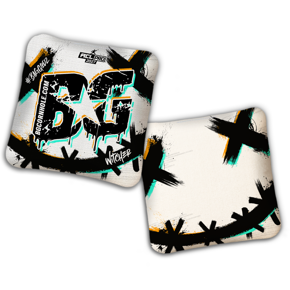 2027 BG Multiple Bag Models "WHY SO SERIOUS" - ACL Pro Stamped Cornhole Bags - SET OF 4 BAGS