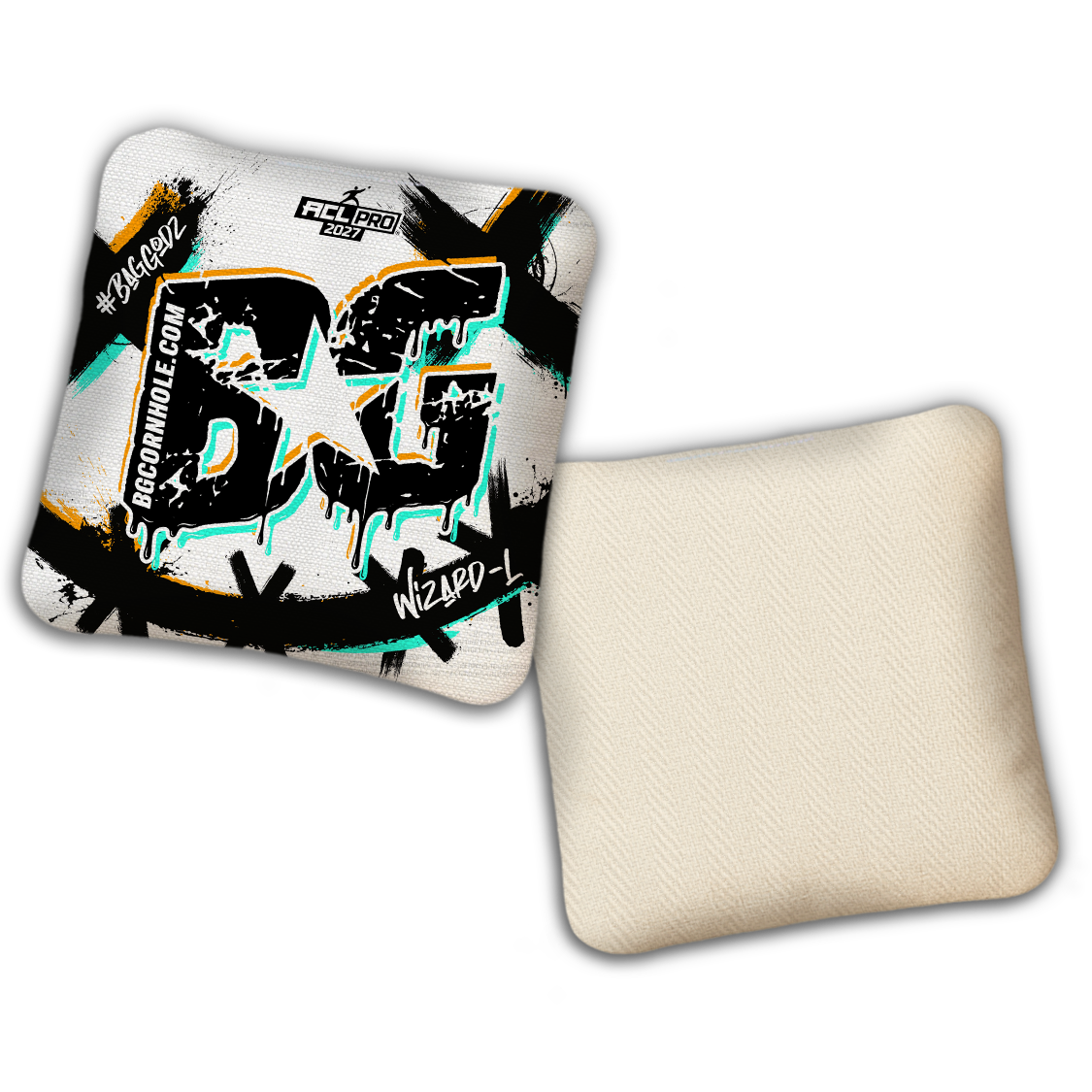 2027 BG Multiple Bag Models "WHY SO SERIOUS" - ACL Pro Stamped Cornhole Bags - SET OF 4 BAGS