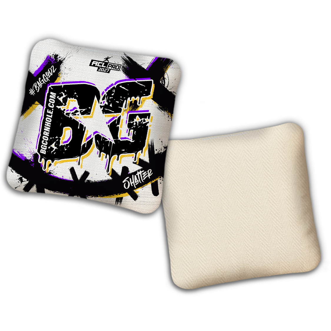 2027 BG Multiple Bag Models "WHY SO SERIOUS" - ACL Pro Stamped Cornhole Bags - SET OF 4 BAGS