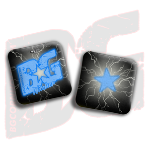 2026 BG Multiple Bag Types - "Lightning Strike" - ACL Pro Stamped Cornhole Bags - SET OF 4 BAGS