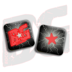 2026 BG Multiple Bag Types - "Lightning Strike" - ACL Pro Stamped Cornhole Bags - SET OF 4 BAGS