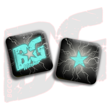Load image into Gallery viewer, 2026 BG Multiple Bag Types - &quot;Lightning Strike&quot; - ACL Pro Stamped Cornhole Bags - SET OF 4 BAGS