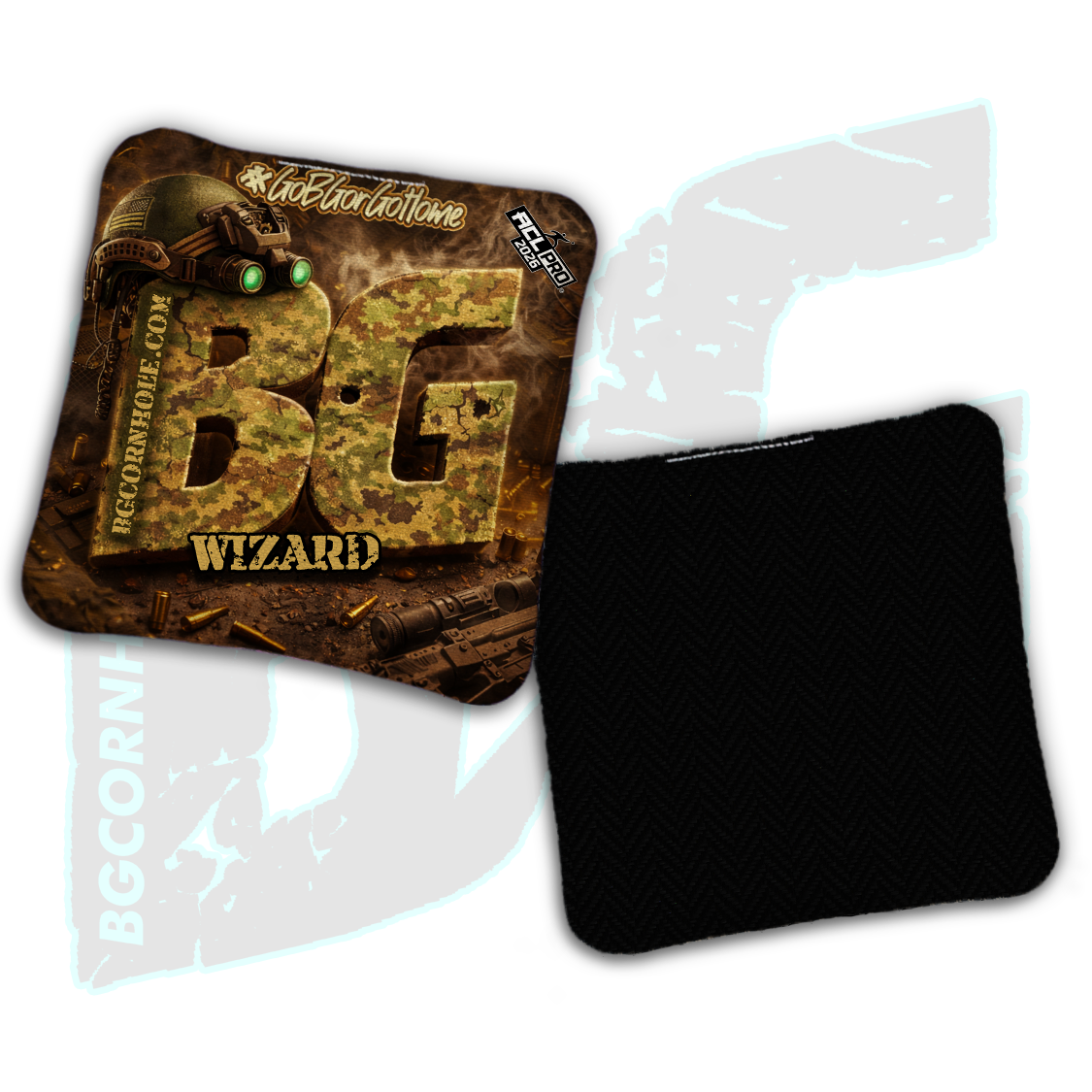2026 BG Multiple Bag Models "Battlezone" - ACL Pro Stamped Cornhole Bags - SET OF 4 BAGS