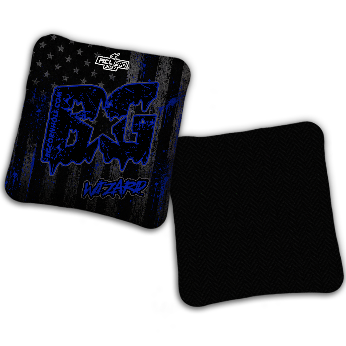 2027 BG Multiple Bag Models "AMERICAN GRIT" - ACL Pro Stamped Cornhole Bags - SET OF 4 BAGS