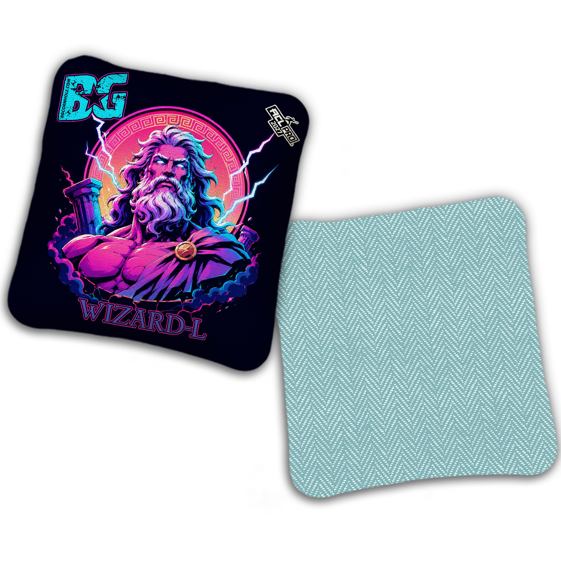 2027 ACL - BG Multiple Models “Divine Reign" - Pro Stamped Cornhole Bags - SET OF 4 BAGS