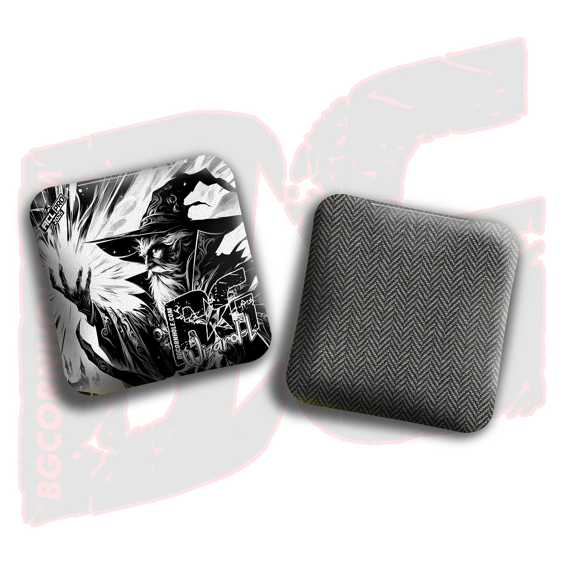 2026 BG Wizard L "Light Bender" - ACL Pro Stamped Cornhole Bags - SET OF 4 BAGS