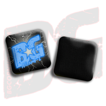Load image into Gallery viewer, 2026 BG Multiple Bag Types - &quot;Lightning Strike&quot; - ACL Pro Stamped Cornhole Bags - SET OF 4 BAGS