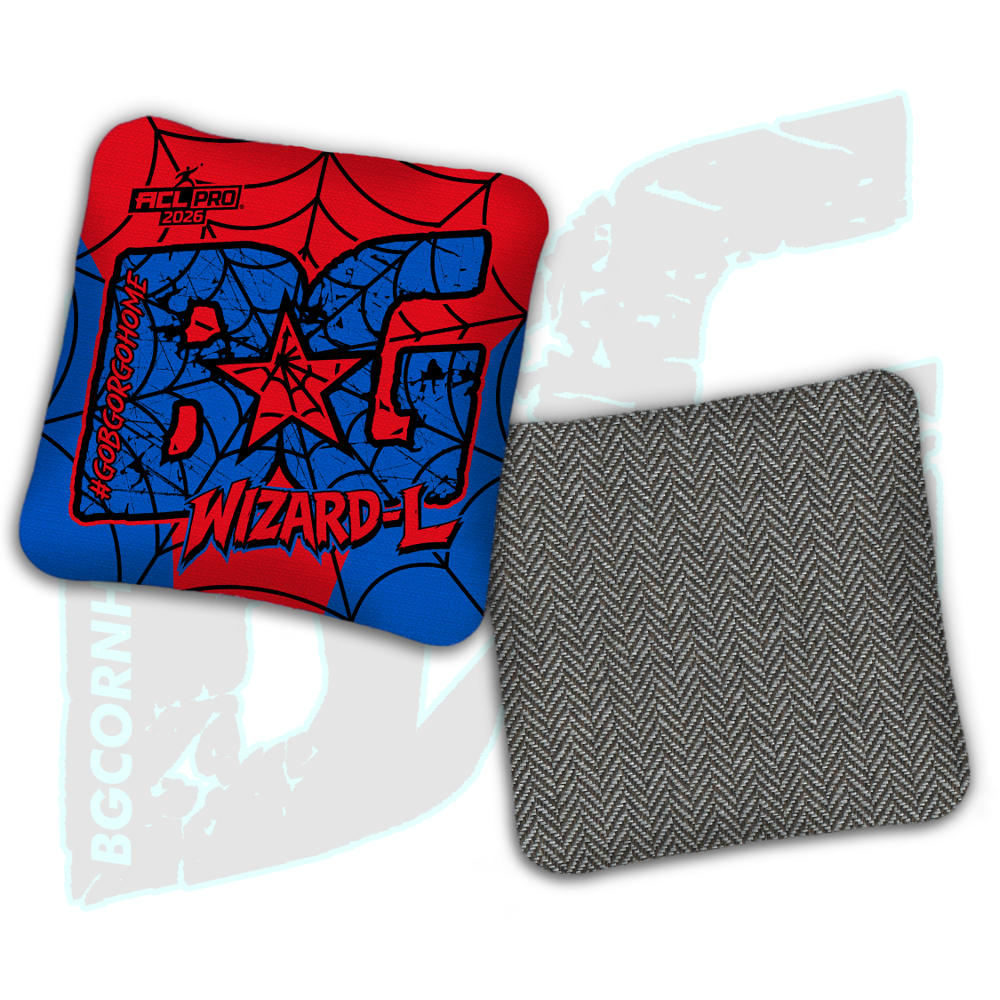 2026 Multiple Bag Models "Triple Crown Heros” Collab - ACL Pro Stamped Cornhole Bags - SET OF 4 BAGS