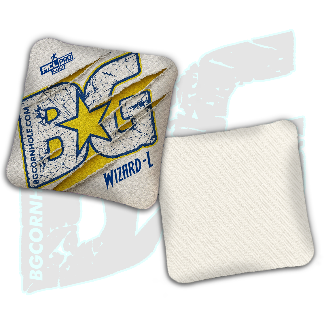 2026 Multiple Bag Models "Triple Crown Heros” Collab - ACL Pro Stamped Cornhole Bags - SET OF 4 BAGS