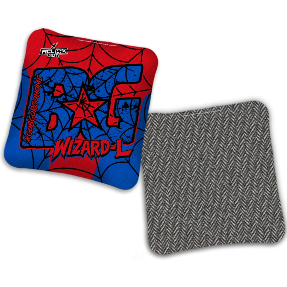 2027 ACL - BG Multiple Bag Models "Triple Crown Heros” Collab - ACL Pro Stamped Cornhole Bags - SET OF 4 BAGS