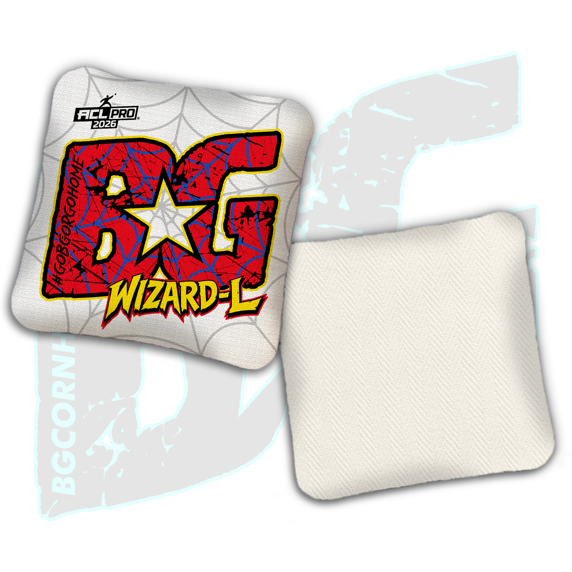 2026 Multiple Bag Models "Triple Crown Heros” Collab - ACL Pro Stamped Cornhole Bags - SET OF 4 BAGS