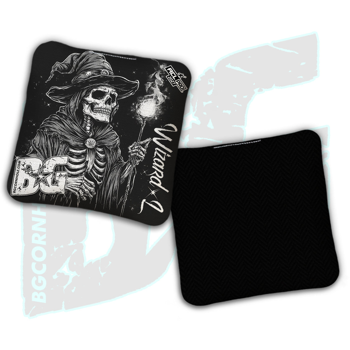 2027 ACL - BG WIZARD L "Grimoire" - Pro Stamped Cornhole Bags - SET OF 4 BAGS
