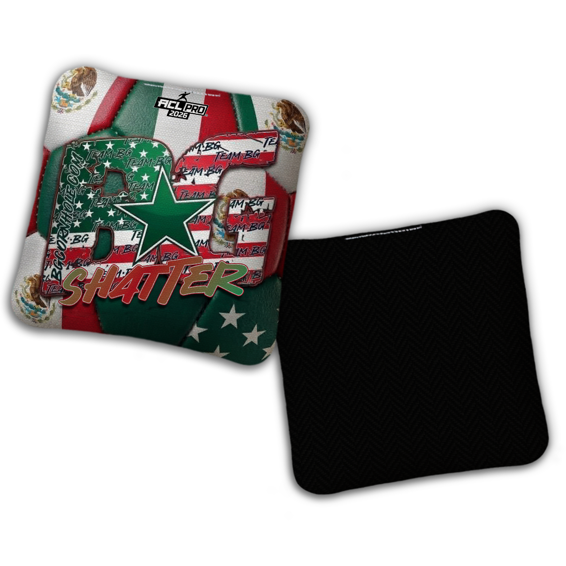2026 Multiple Bag Models - "WORLD CUP" - ACL Pro Stamped Cornhole Bags - Set of 4 Bags
