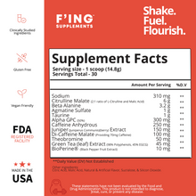 Load image into Gallery viewer, F&#39;ing &quot;Nootropic Pre-Workout&quot; Supplement - Unleash Your Focus and Power