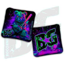 Load image into Gallery viewer, 2026 BG Clutch  - “Mad Teddy's Revenge” - Non Stamped Cornhole Bags - SET OF 4 bags
