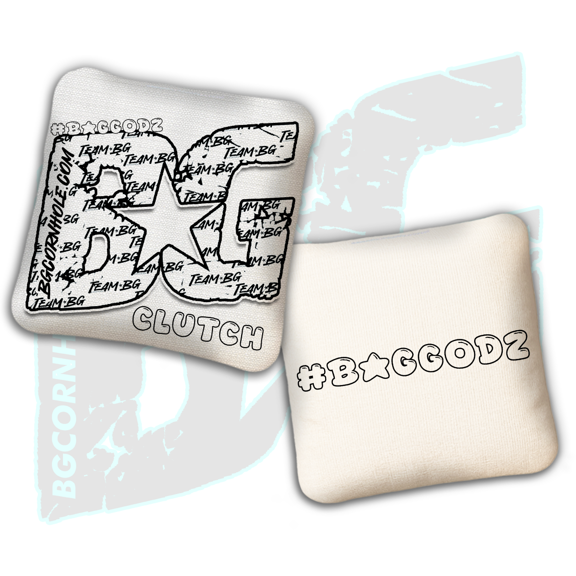 BG Clutch  - “Color Challenge” - Non Stamped Cornhole Bags - SET OF 4 bags