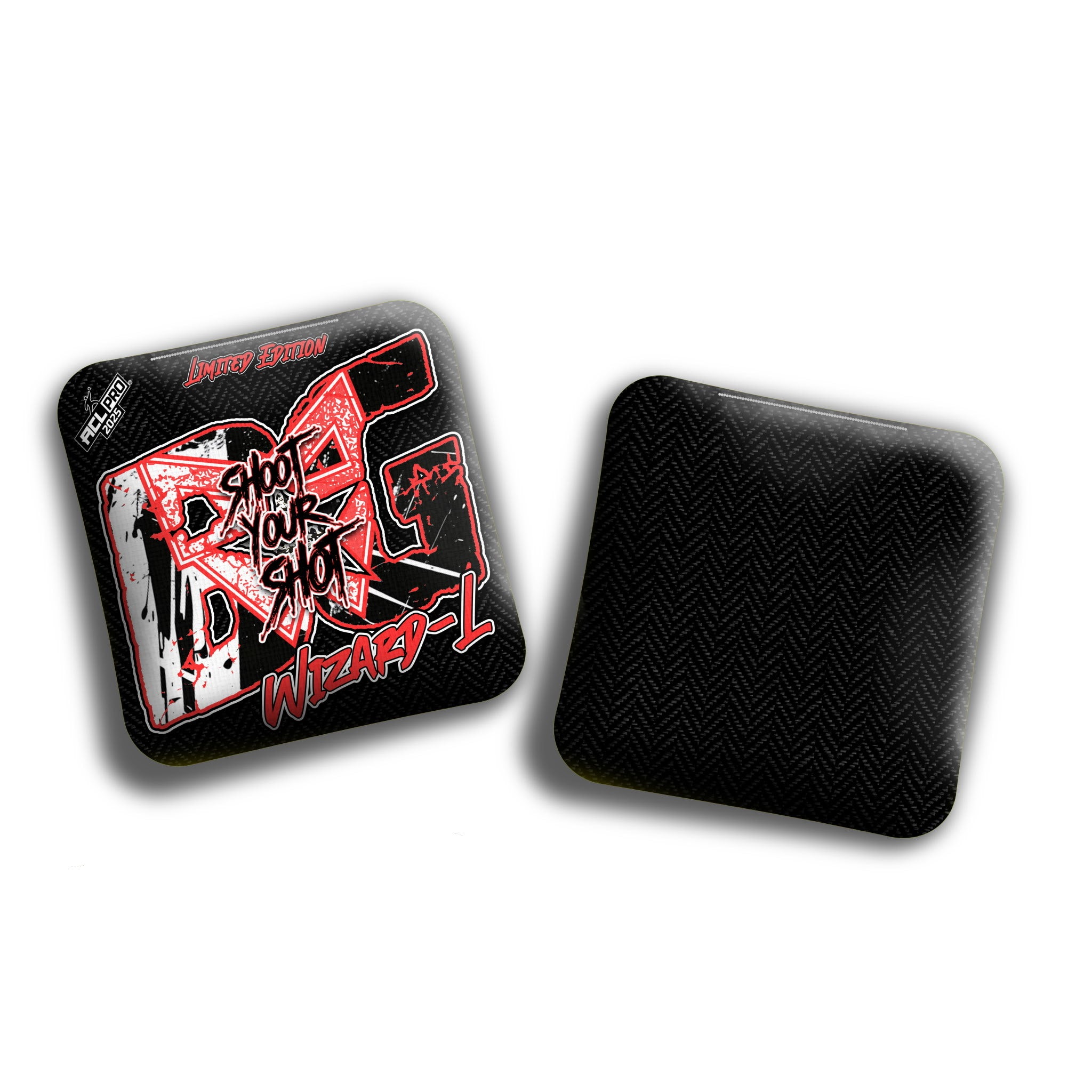 2026 Multiple Bag Models "Shoot Your Shot” Collab - ACL Pro Stamped Cornhole Bags - SET OF 4 BAGS