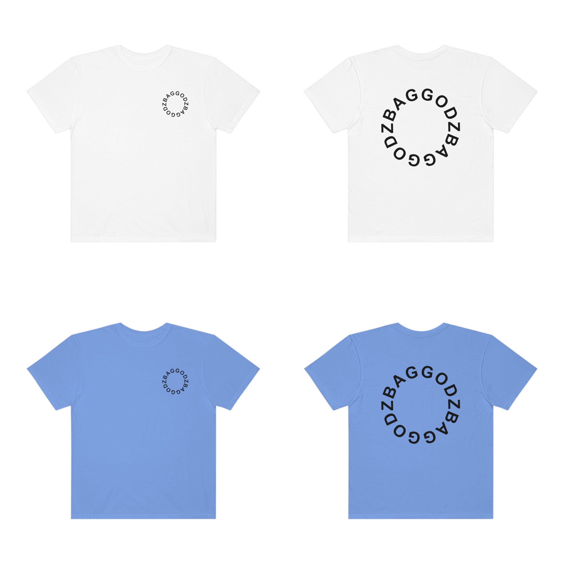 Circle BagGodz Unisex Comfort Color Tee - Multiple Colors