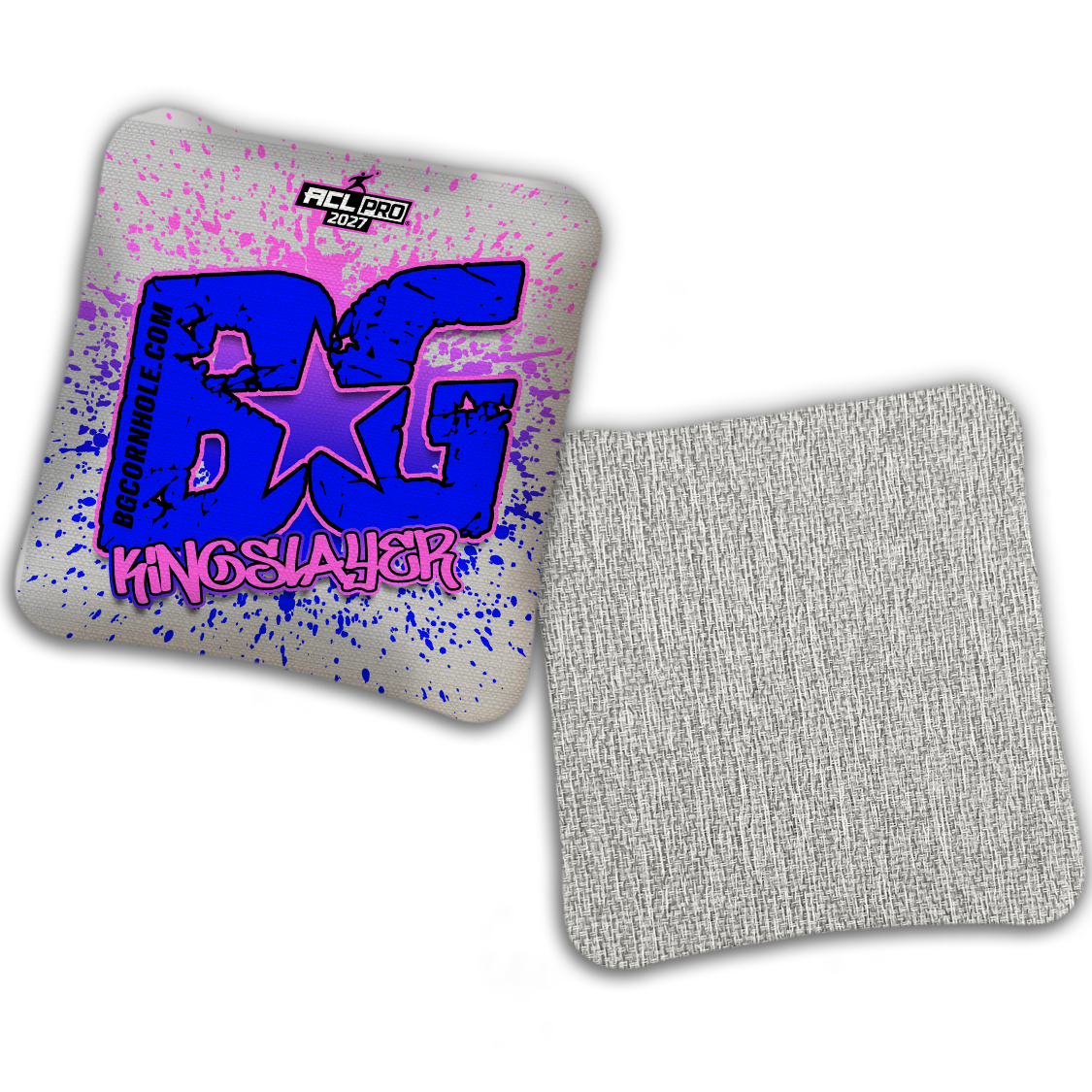 2027 BG Multiple Bag Models "PAINT SPLATTER" - ACL Pro Stamped Cornhole Bags - SET OF 4 BAGS