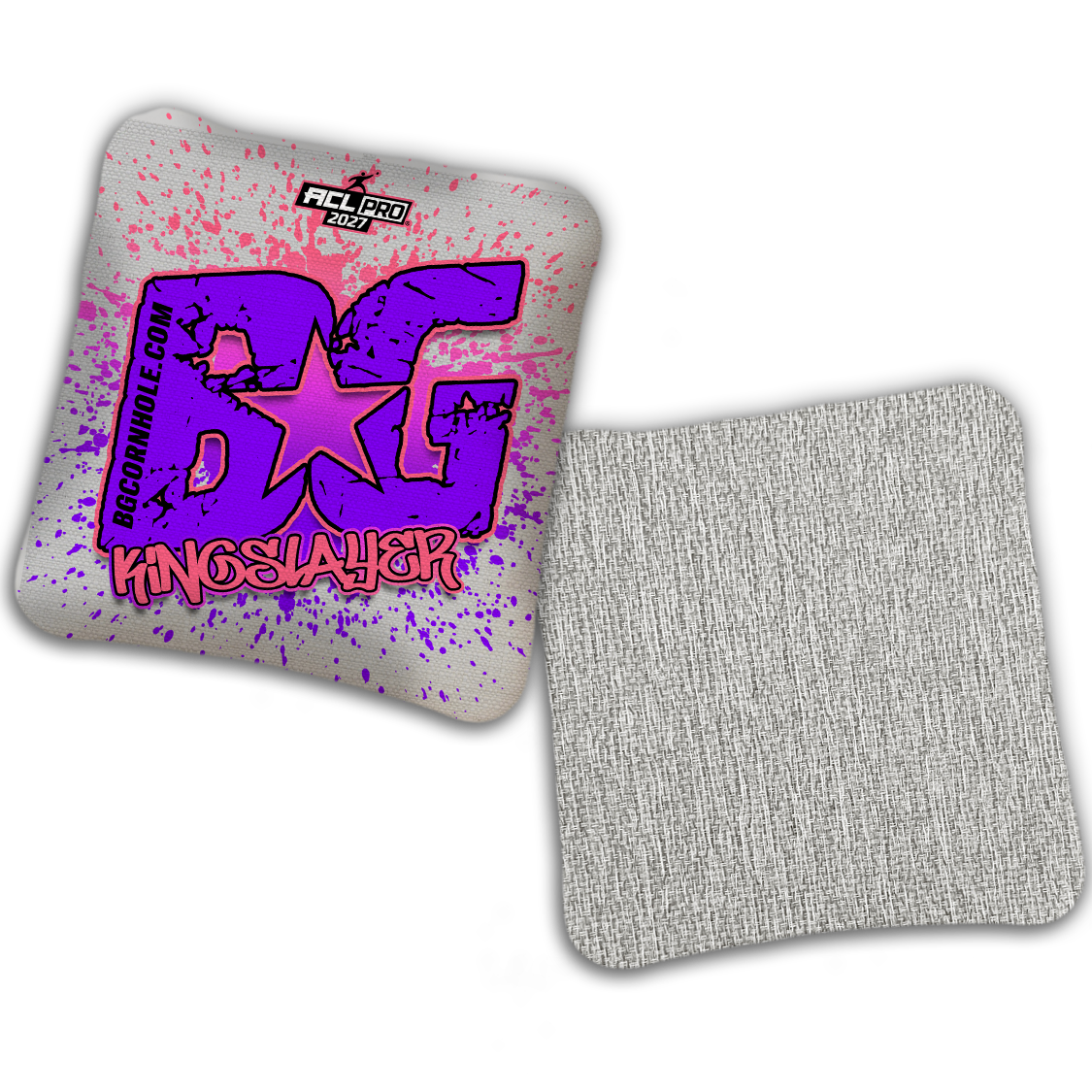 2027 BG Multiple Bag Models "PAINT SPLATTER" - ACL Pro Stamped Cornhole Bags - SET OF 4 BAGS