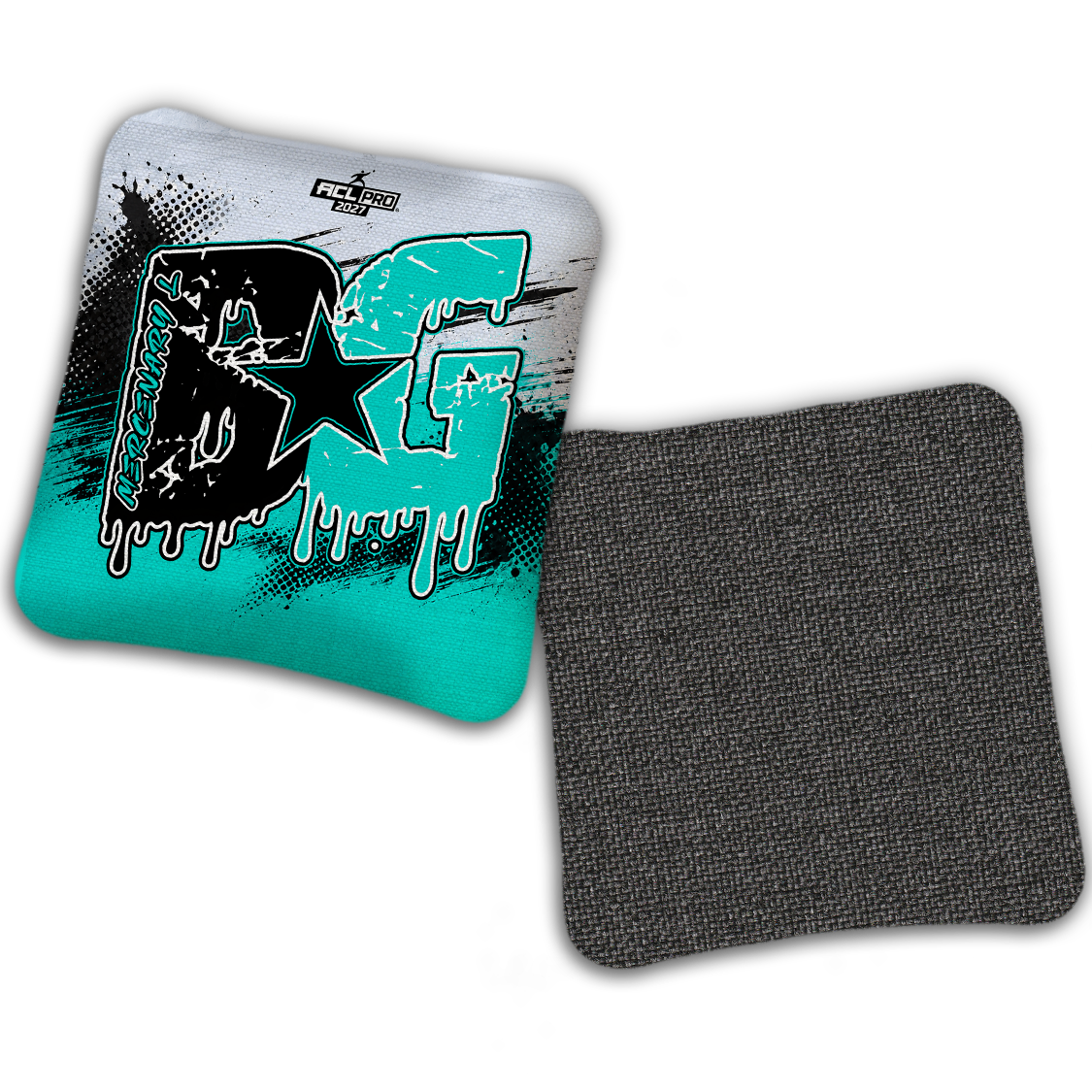 2027 BG Multiple Bag Models "GRUNGE" - ACL Pro Stamped Cornhole Bags - SET OF 4 BAGS