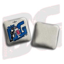 Load image into Gallery viewer, 2026 BG Multiple Bag Models  - &quot;Julius Reyes Jr” - ACL Pro Stamped Cornhole Bags - SET OF 4 BAGS