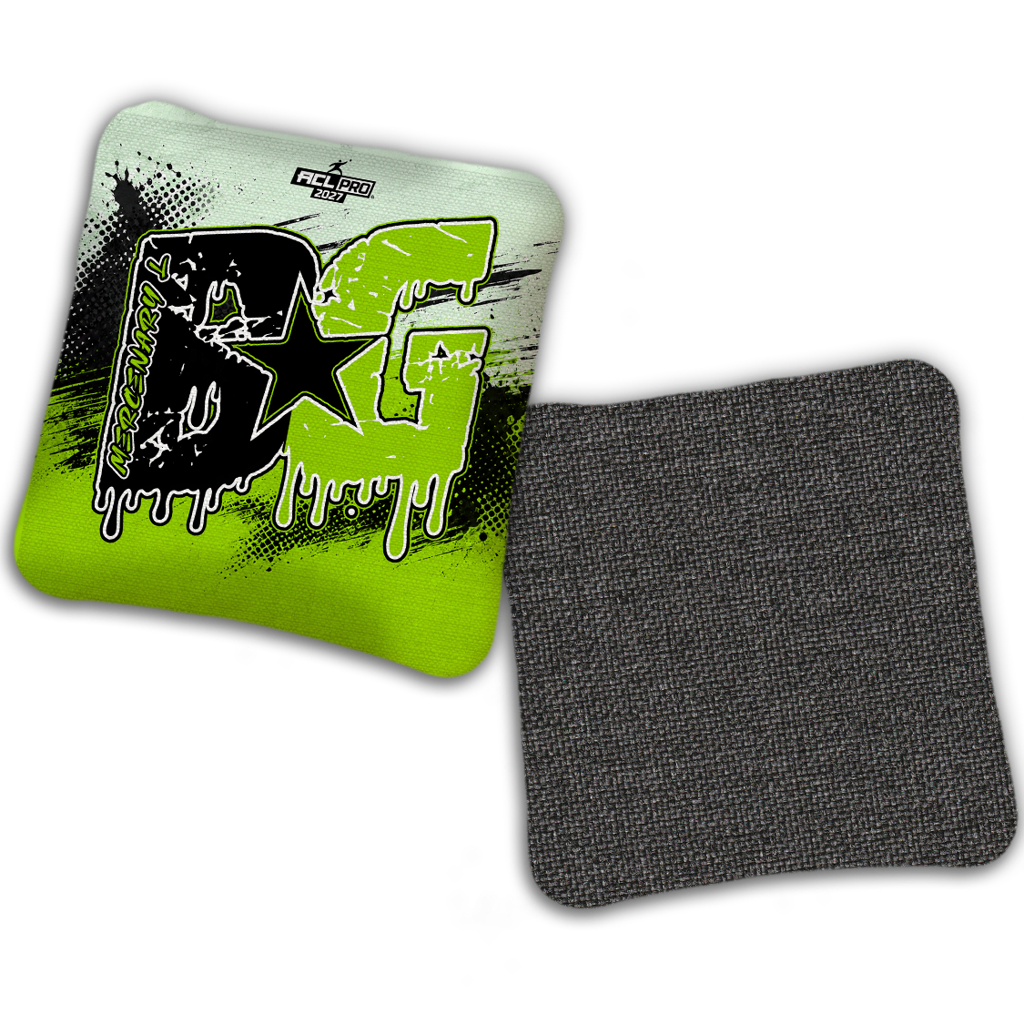 2027 BG Multiple Bag Models "GRUNGE" - ACL Pro Stamped Cornhole Bags - SET OF 4 BAGS