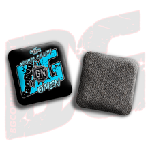 Load image into Gallery viewer, 2026 BG Multiple Bag Models  - &quot;Mikayla Calvey” - ACL Pro Stamped Cornhole Bags - SET OF 4 BAGS