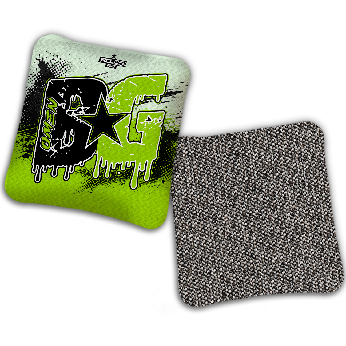 2027 BG Multiple Bag Models "GRUNGE" - ACL Pro Stamped Cornhole Bags - SET OF 4 BAGS
