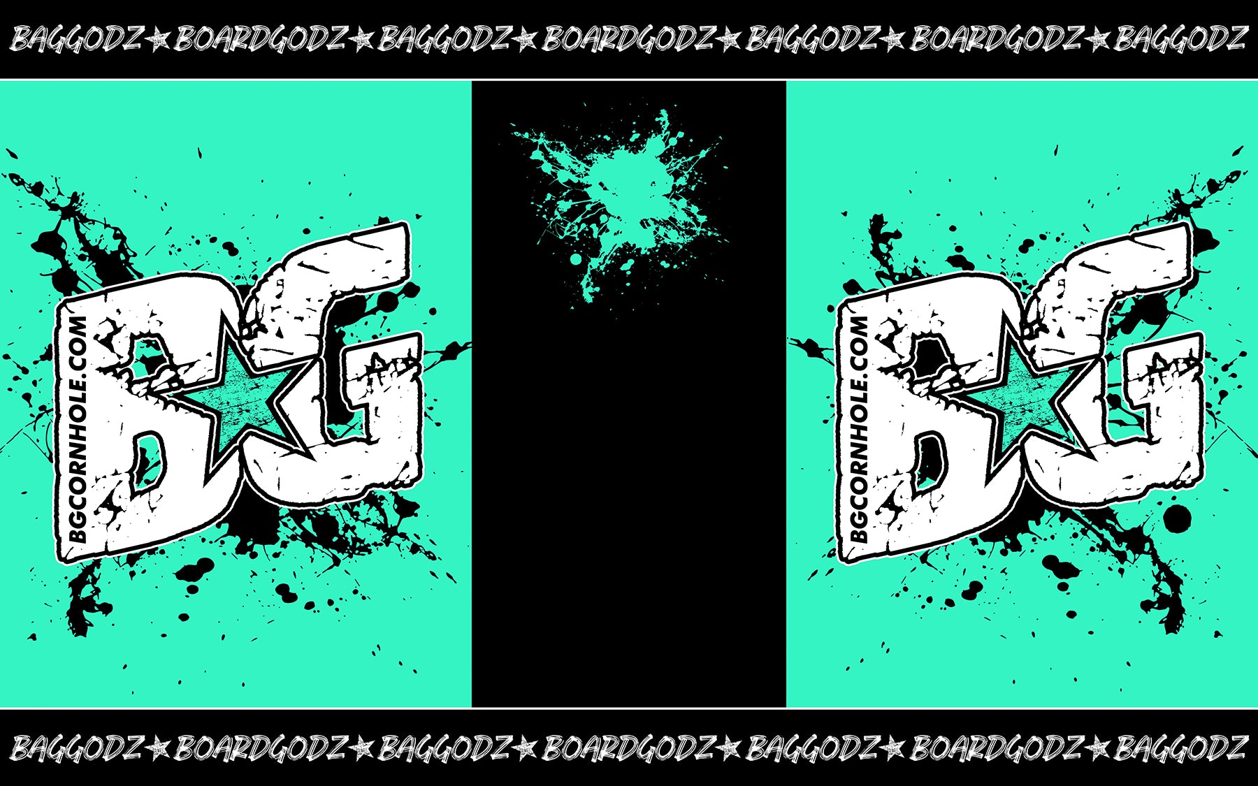 BG Splatter Pitch Pads - Set of 2 pads - Multiple Colors
