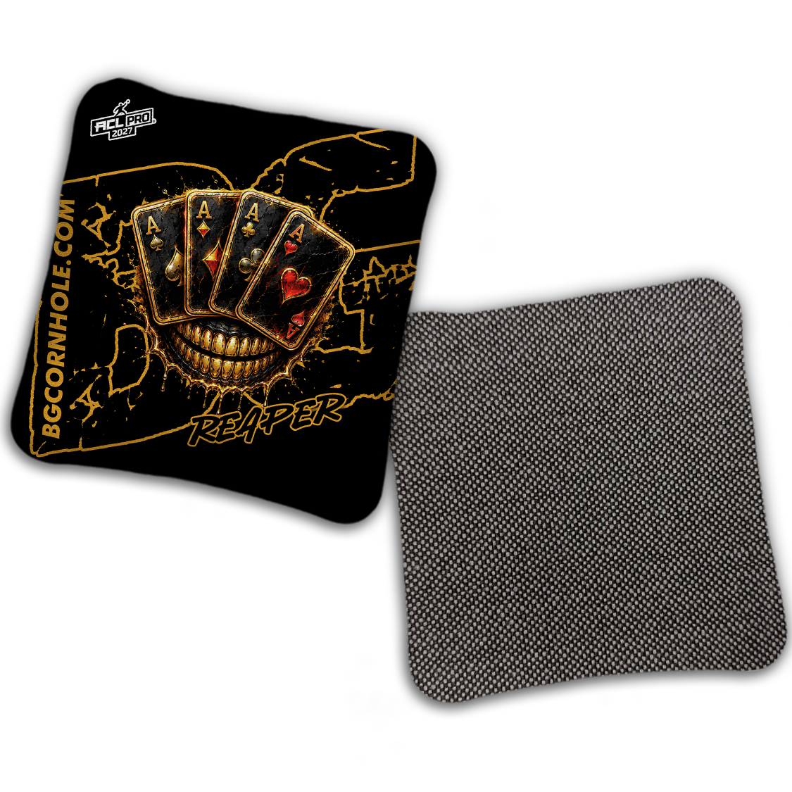 2027 BG Multiple Bag Models "DEAD MANS HAND " - ACL Pro Stamped Cornhole Bags - SET OF 4 BAGS