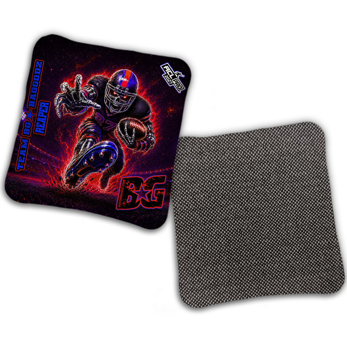 2027 BG Multiple Bag Models "FINAL DRIVE" - ACL Pro Stamped Cornhole Bags - SET OF 4 BAGS
