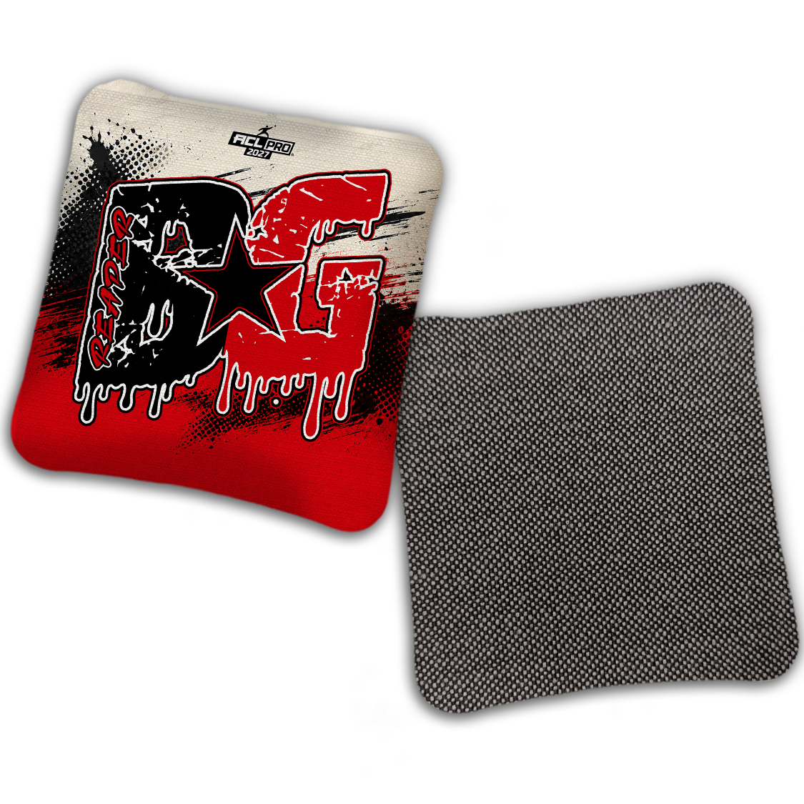 2027 BG Multiple Bag Models "GRUNGE" - ACL Pro Stamped Cornhole Bags - SET OF 4 BAGS