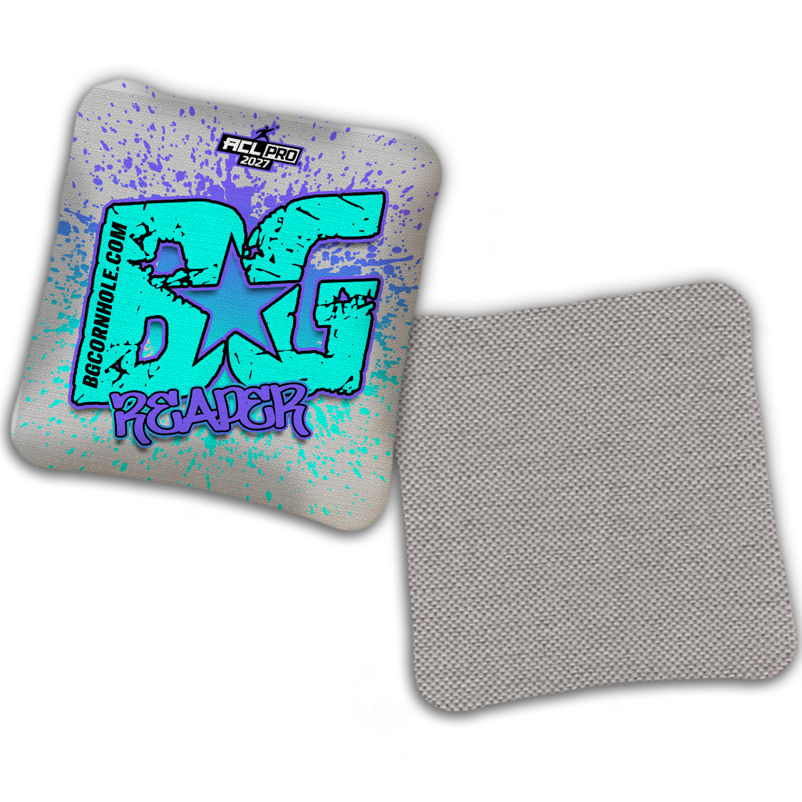 2027 BG Multiple Bag Models "PAINT SPLATTER" - ACL Pro Stamped Cornhole Bags - SET OF 4 BAGS