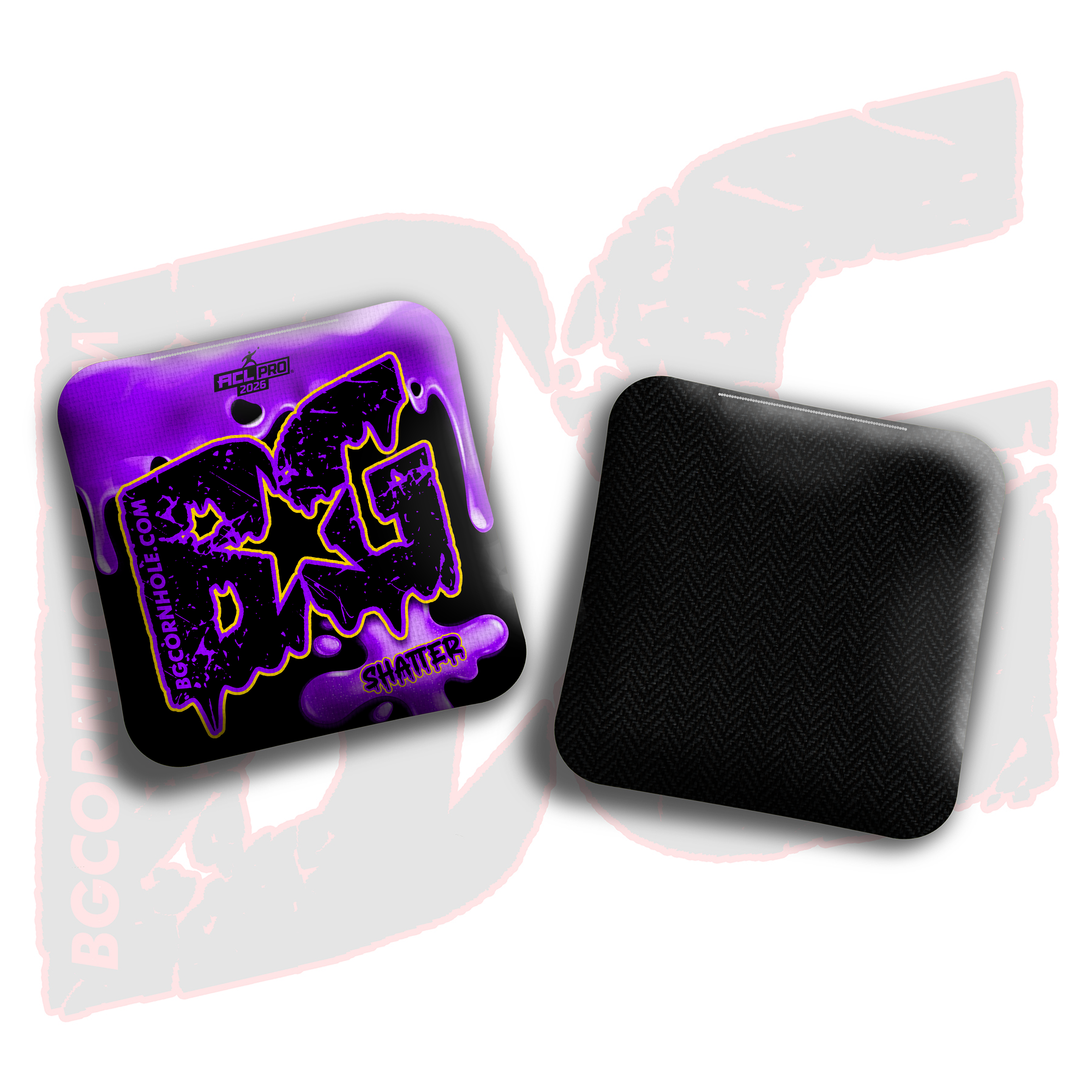 2026 BG Shatter "Drip" - ACL Pro Stamped Cornhole Bags - SET OF 4 BAGS
