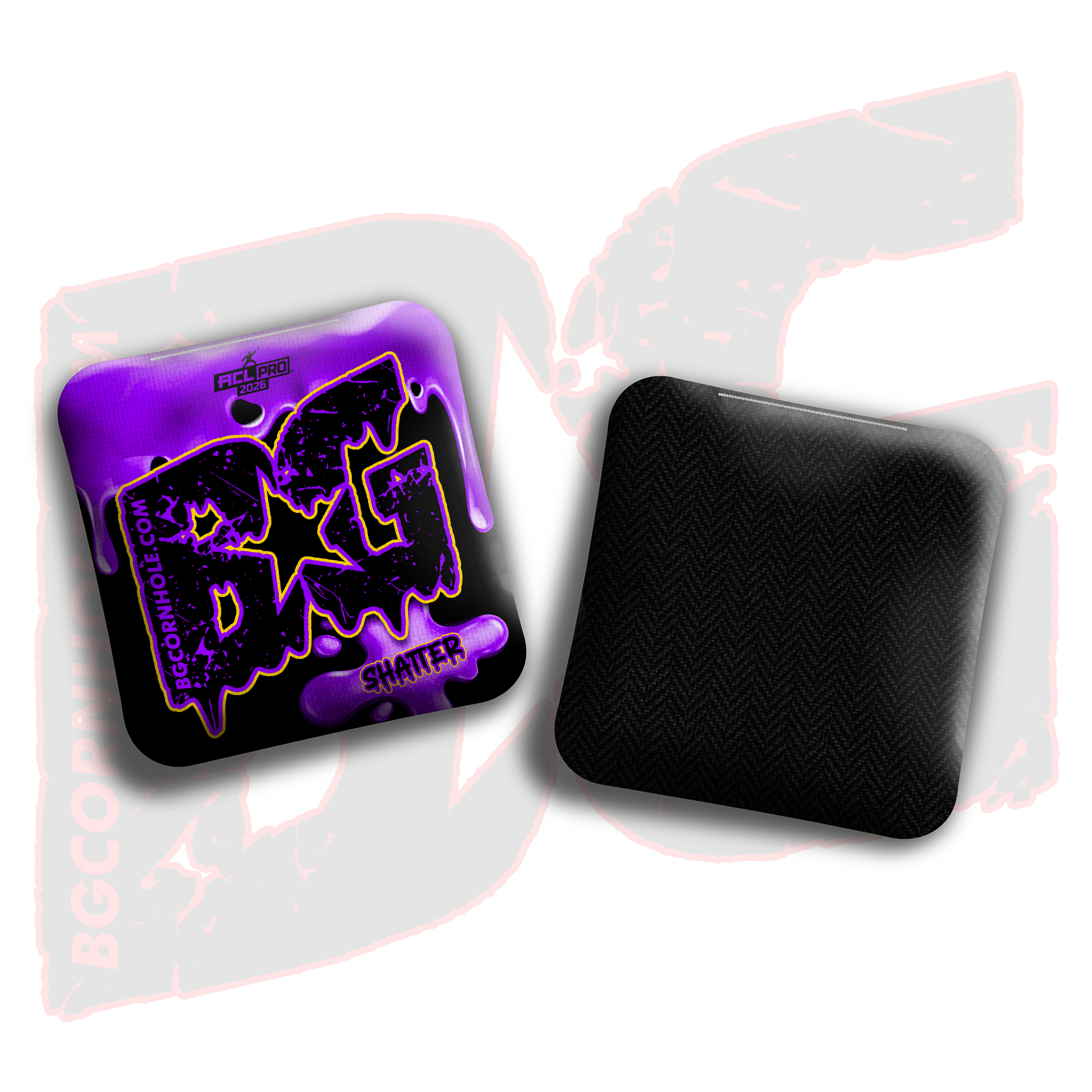 2026 BG Shatter "Drip" - ACL Pro Stamped Cornhole Bags - SET OF 4 BAGS