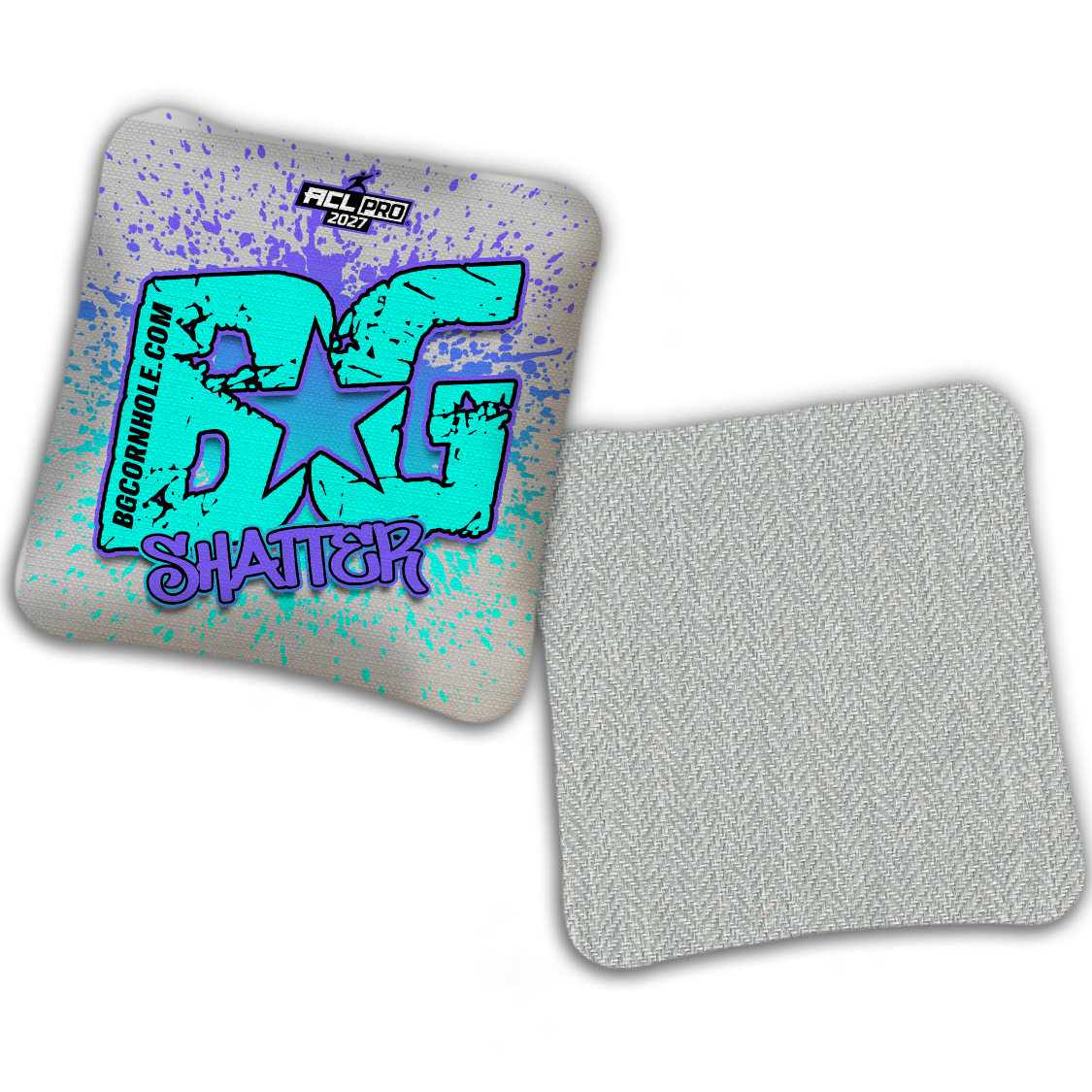 2027 BG Multiple Bag Models "PAINT SPLATTER" - ACL Pro Stamped Cornhole Bags - SET OF 4 BAGS