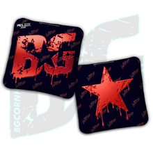 Load image into Gallery viewer, 2026 BG Multiple Bag Models "Black Liquid Gold" - ACL Pro Stamped Cornhole Bags - SET OF 4 BAGS